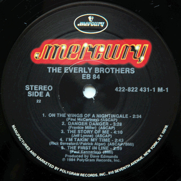 The Everly Brothers* : EB 84 (LP, Album, 22 )