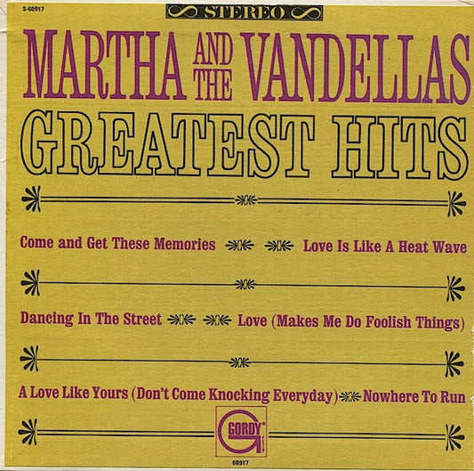 Martha Reeves & The Vandellas : Martha And The Vandellas Greatest Hits (7", Comp, Jukebox)