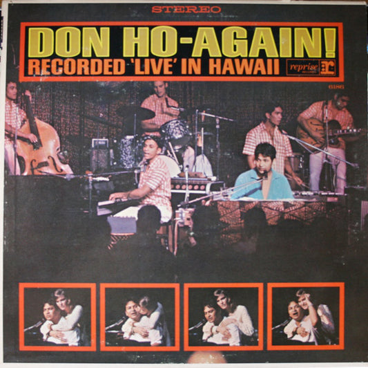 Don Ho And The Aliis : Don Ho - Again (LP, Album, RE)