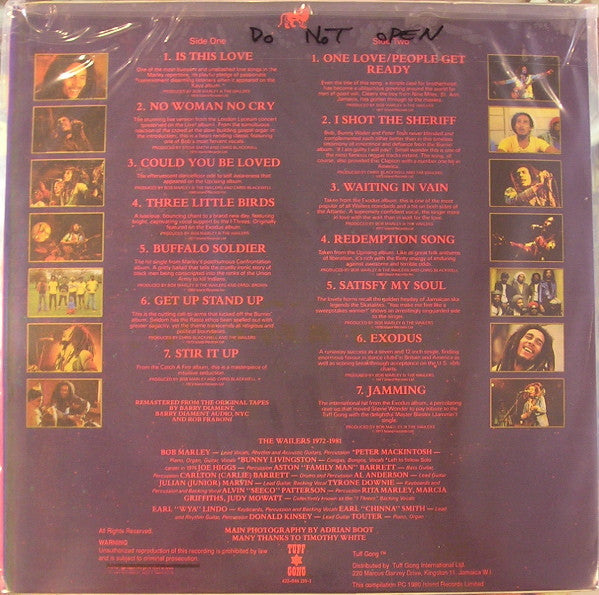 Bob Marley & The Wailers : Legend - The Best Of Bob Marley And The Wailers (LP, Comp, RE)