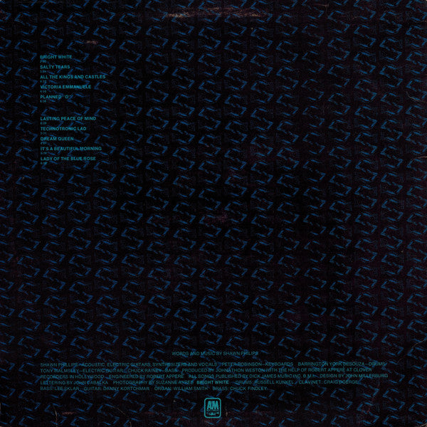 Shawn Phillips (2) : Bright White (LP, Album, Mon)