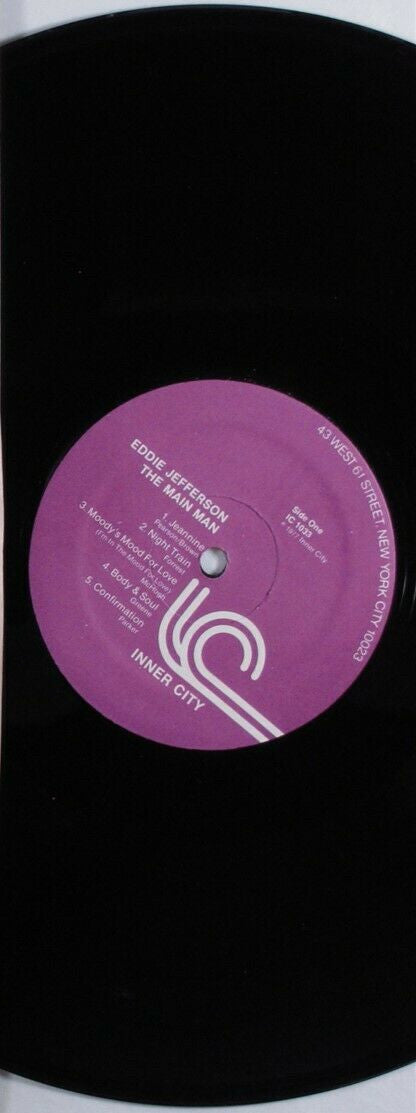 Eddie Jefferson : The Main Man (LP, Album, Fuc)