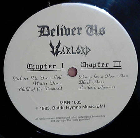 Warlord (2) : Deliver Us (LP, Album)