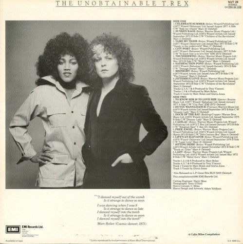 T. Rex : The Unobtainable T. Rex (LP, Comp)