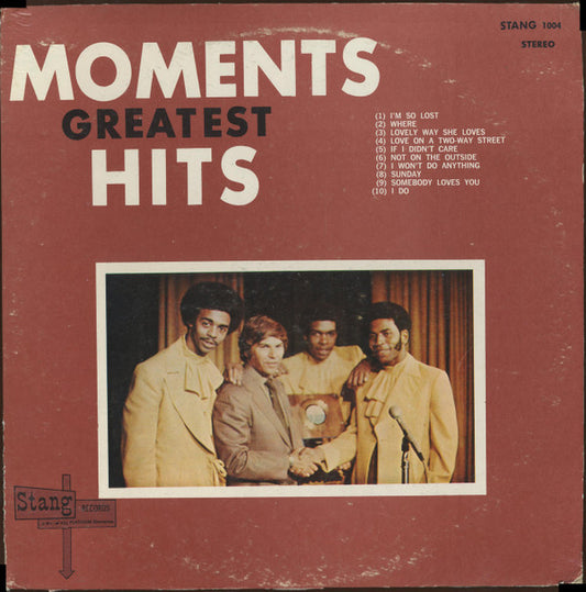 The Moments : The Moments Greatest Hits (LP, Comp)