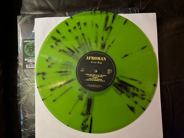 Afroman : Crazy Rap (LP, Album, Ltd, RE, Gre)