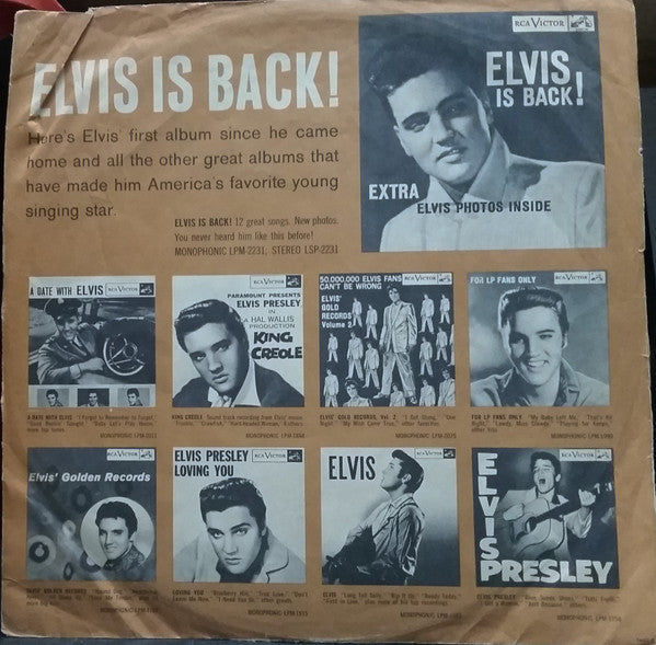 Elvis Presley : Roustabout (LP, Album, Mono, RE, Ind)