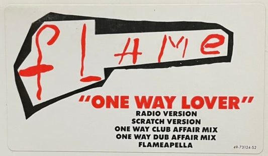 Flame Braithwaite : One Way Lover (12", Promo)