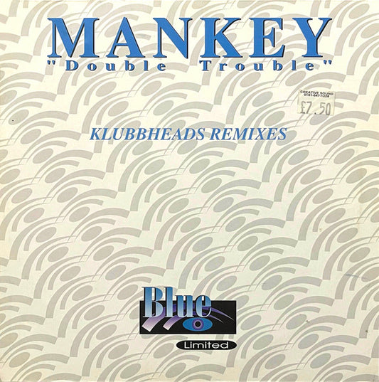 Mankey : Double Trouble (Klubbheads Remixes) (10", Blu)