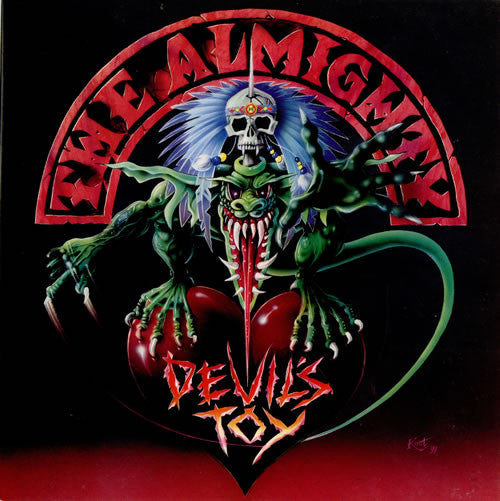 The Almighty : Devil's Toy (12", Single, Gat)