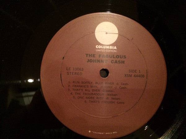 Johnny Cash : The Fabulous Johnny Cash (LP, Album, RE, Ter)
