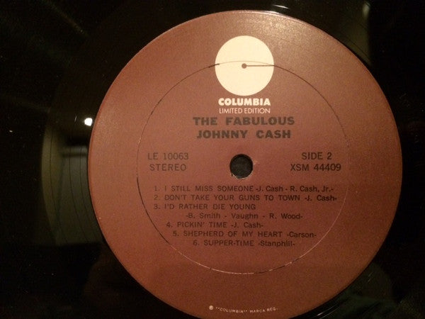 Johnny Cash : The Fabulous Johnny Cash (LP, Album, RE, Ter)
