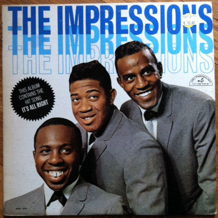 The Impressions : The Impressions (LP, Album, Mono, RE)