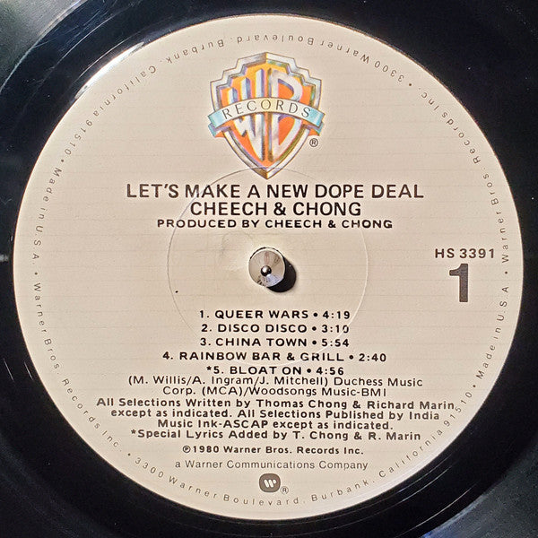 Cheech & Chong : Let's Make A New Dope Deal (LP, Album, Los)