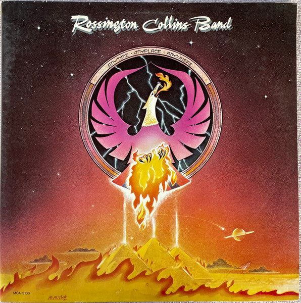 Rossington Collins Band : Anytime, Anyplace, Anywhere (LP, Album, Pin)