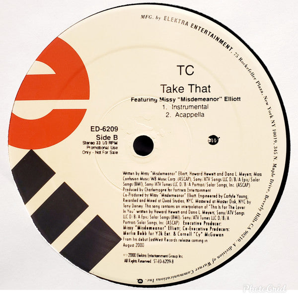 Torrey Carter : Take That (12", Promo)