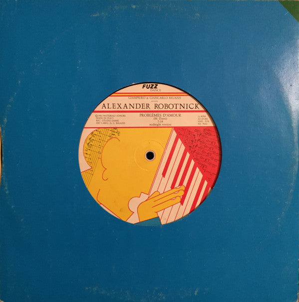 Alexander Robotnick : Problèmes D'Amour (12", Ove)