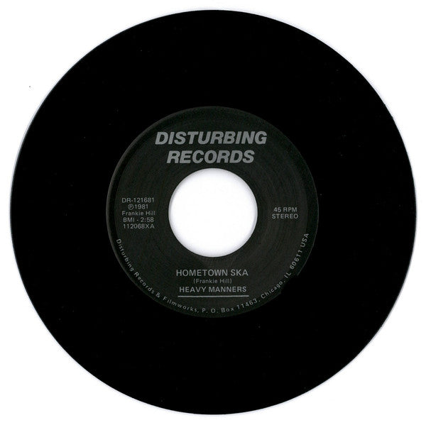 Heavy Manners (2) : Hometown Ska / Taking The Queen To Tea (7", Single)