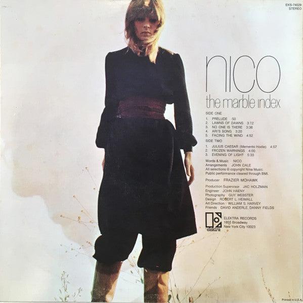 Nico (3) : The Marble Index (LP, Album, All)