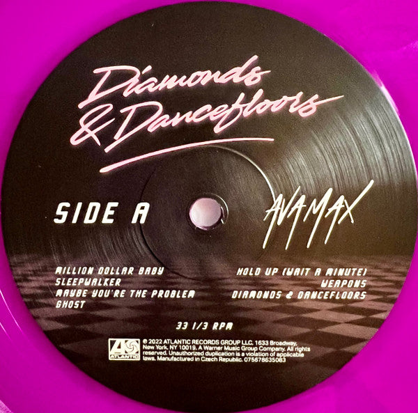 Ava Max : Diamonds & Dancefloors (LP, Album, Ltd, Vio)