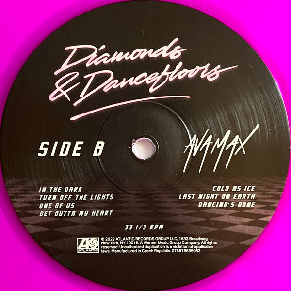 Ava Max : Diamonds & Dancefloors (LP, Album, Ltd, Vio)