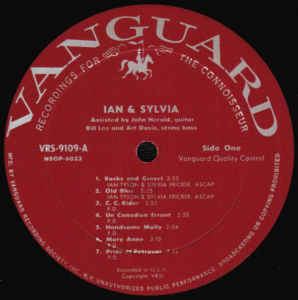 Ian & Sylvia : Ian & Sylvia (LP, Album, Mono, Roc)