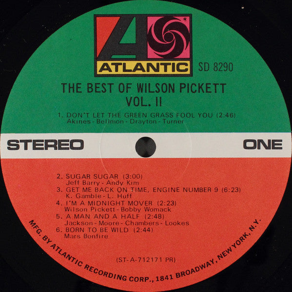 Wilson Pickett : The Best Of Wilson Pickett Vol. II (LP, Comp, PR)
