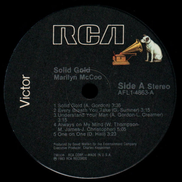 Marilyn McCoo : Solid Gold (LP, Album)