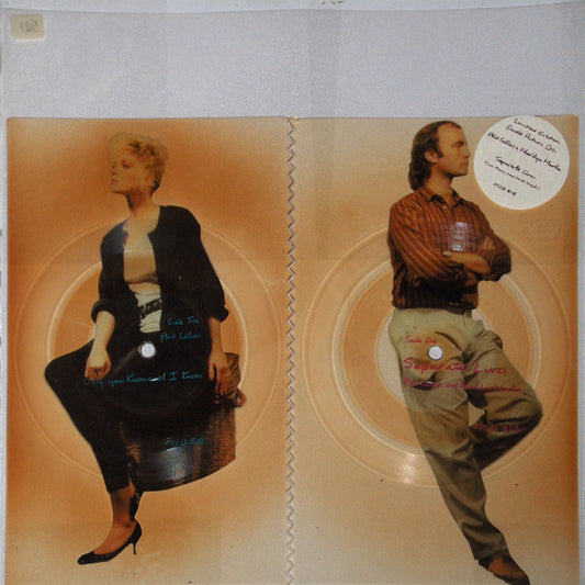 Phil Collins And Marilyn Martin : Separate Lives (Love Theme From White Nights) (2x6", Shape, S/Sided, Pic)