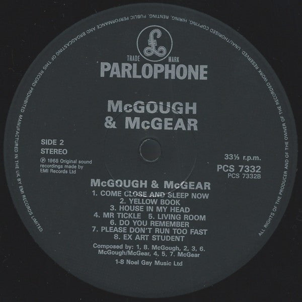 McGough & McGear : McGough & McGear (LP, Album, RE)