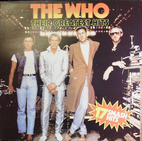The Who : Their Greatest Hits (17 Smash Hits) (LP, Comp, RE)