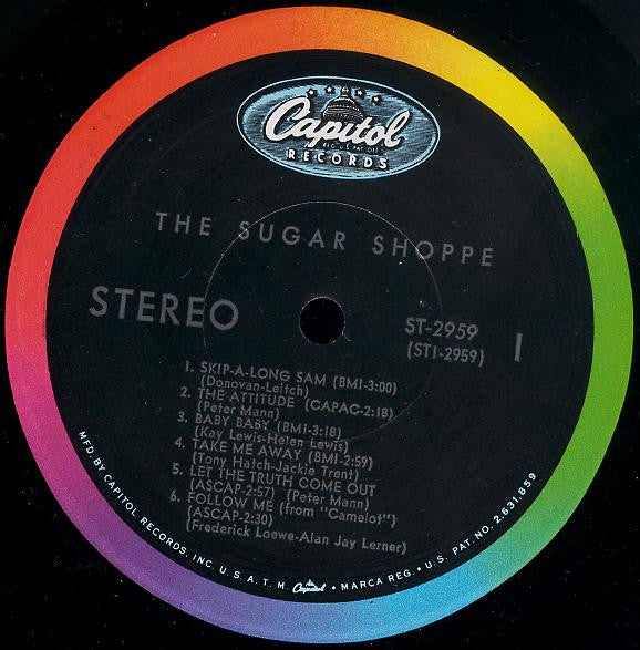The Sugar Shoppe : The Sugar Shoppe (LP, Album)