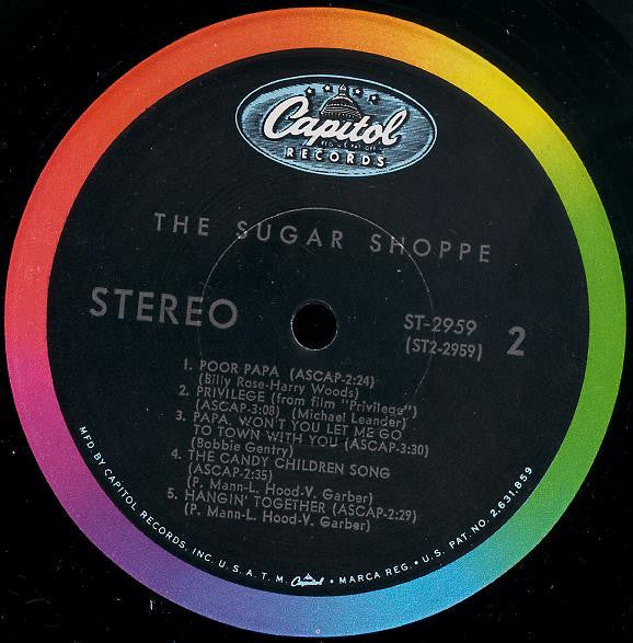 The Sugar Shoppe : The Sugar Shoppe (LP, Album)