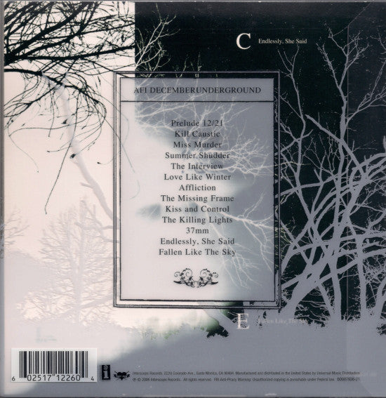 AFI : Decemberunderground (6x7", Cle + Box, Album, Ltd, S/Edition)