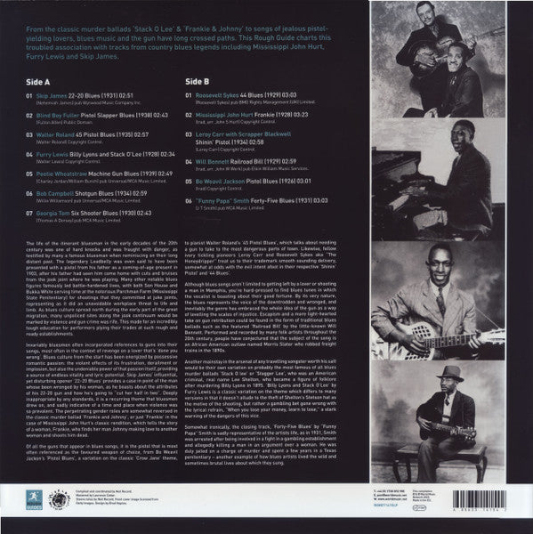 Various : The Rough Guide to Bullets & Blues (LP, RSD, Ltd)