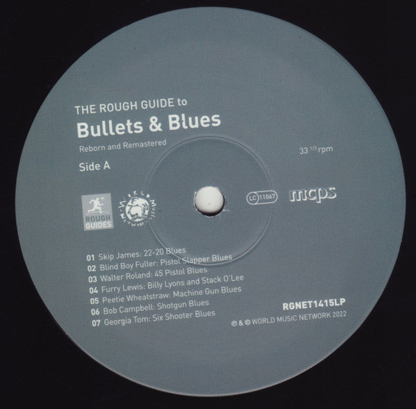 Various : The Rough Guide to Bullets & Blues (LP, RSD, Ltd)
