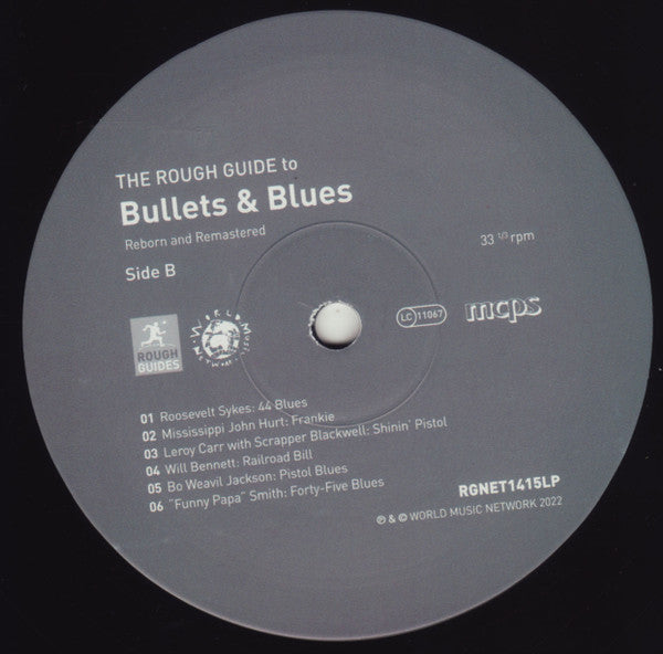 Various : The Rough Guide to Bullets & Blues (LP, RSD, Ltd)
