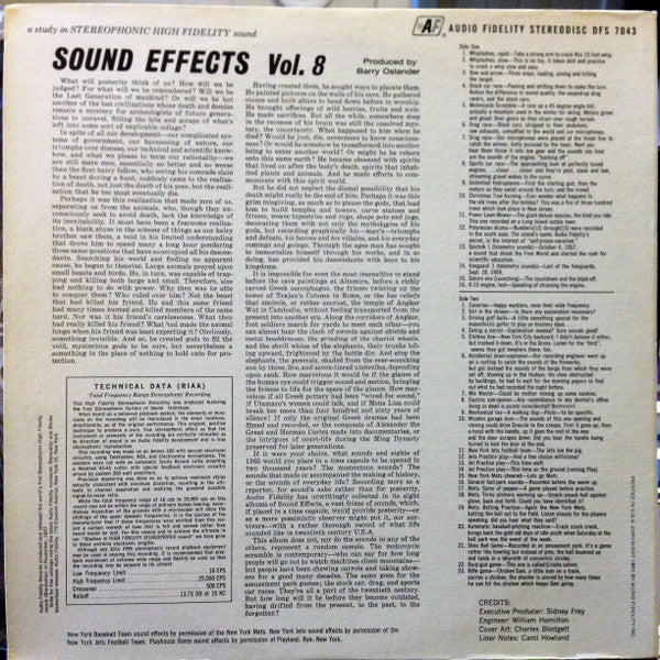 No Artist : Sound Effects Vol. 6 (LP)