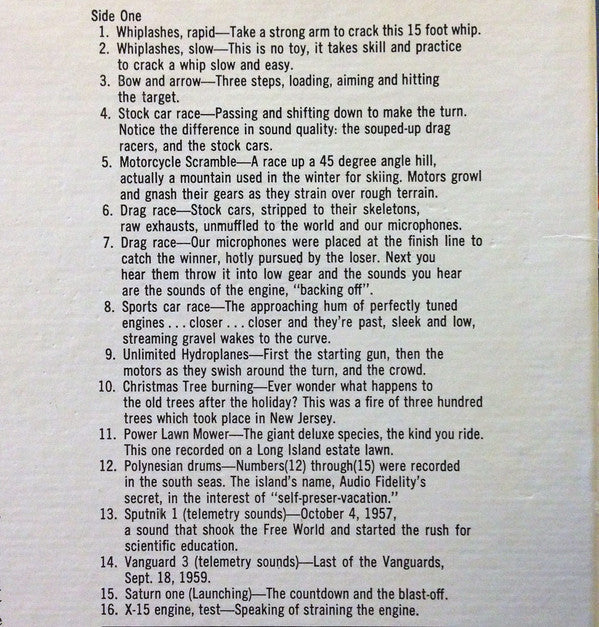 No Artist : Sound Effects Vol. 6 (LP)