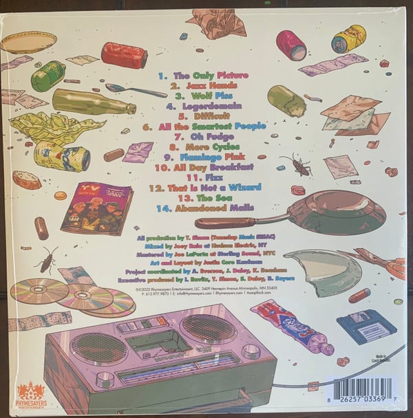 Aesop Rock X Blockhead : Garbology Instrumentals (2xLP, Album, Yel)