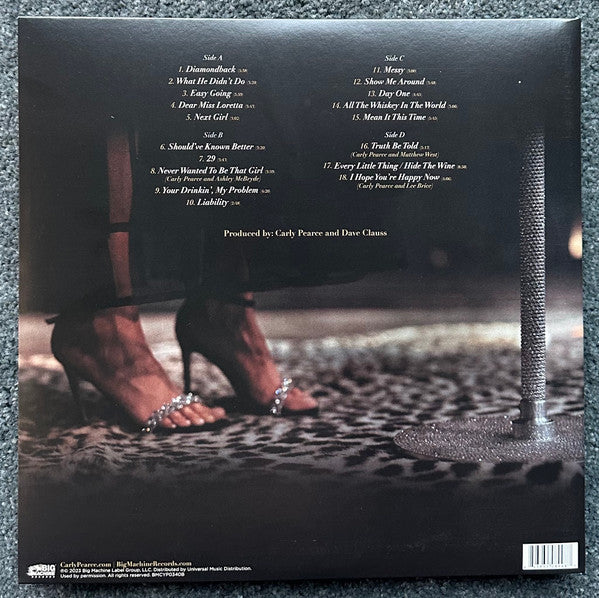Carly Pearce : 29: Written In Stone (Live From Music City) (2xLP, Album, Gol)