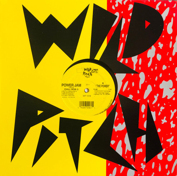Power Jam Featuring Chill Rob G : The Power (12", RP)