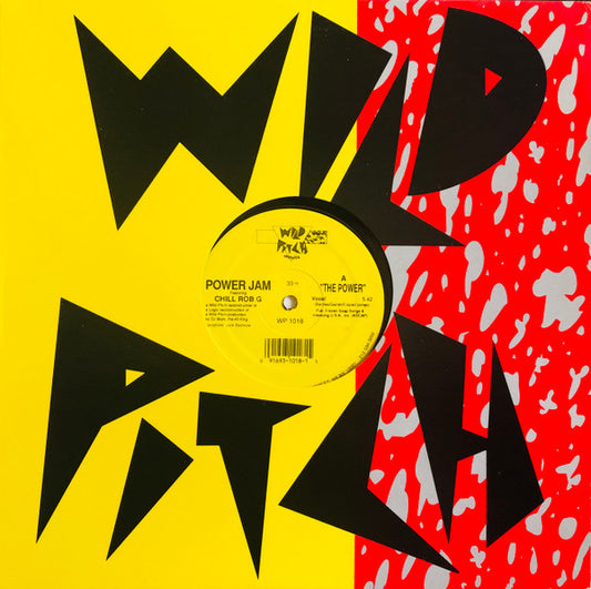 Power Jam Featuring Chill Rob G : The Power (12", RP)