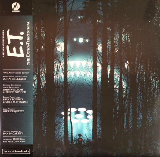 John Williams (4) : E.T. The Extra-Terrestrial (2xLP, Album, RE, RM, Cle)