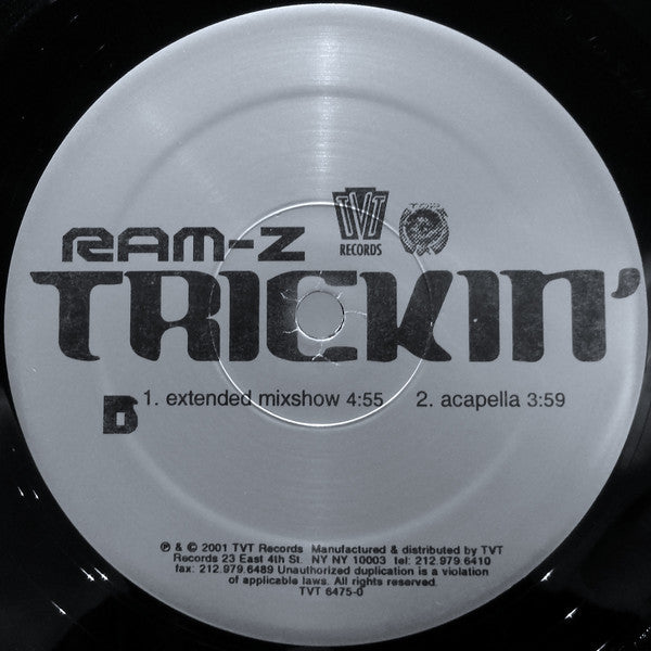 Ram-Z : Trickin' (12")