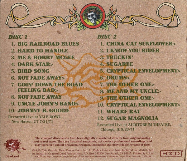 The Grateful Dead : Road Trips Vol. 1 No. 3: Summer '71 (3xHDCD, Album)