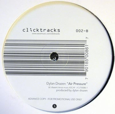 John Creamer & Stephane K.* / Dylan Drazen : Tora Chan / Air Pressure (12", Promo)