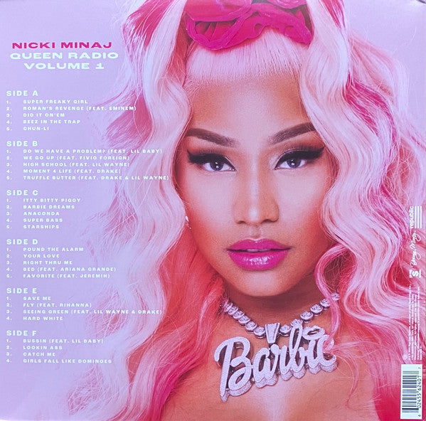 Nicki Minaj : Queen Radio: Volume 1 (3xLP, Comp, Ltd, Vio)