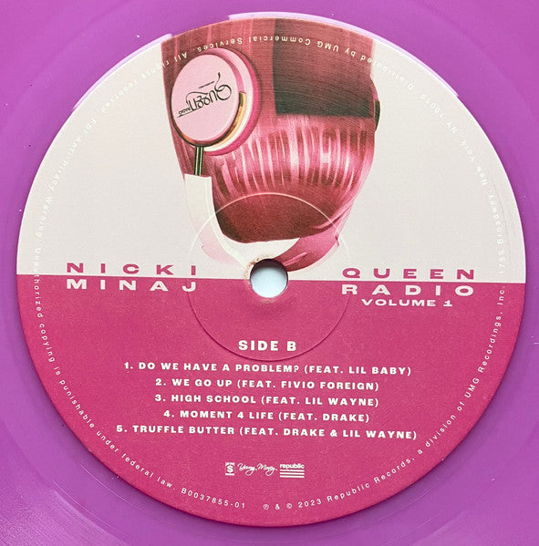 Nicki Minaj : Queen Radio: Volume 1 (3xLP, Comp, Ltd, Vio)