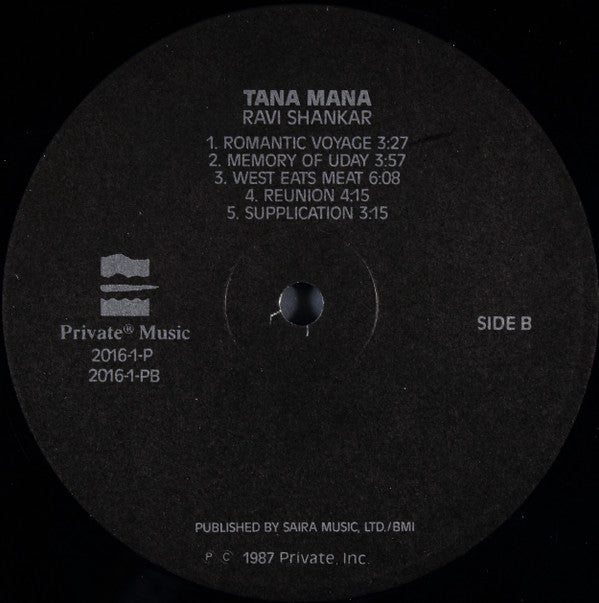 The Ravi Shankar Project* : Tana Mana (LP)